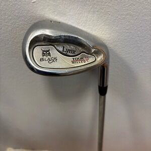 Lynx Black Cat Tour Milled DC Wedge Right Hand 35.5 Silver Forged SteelFiber